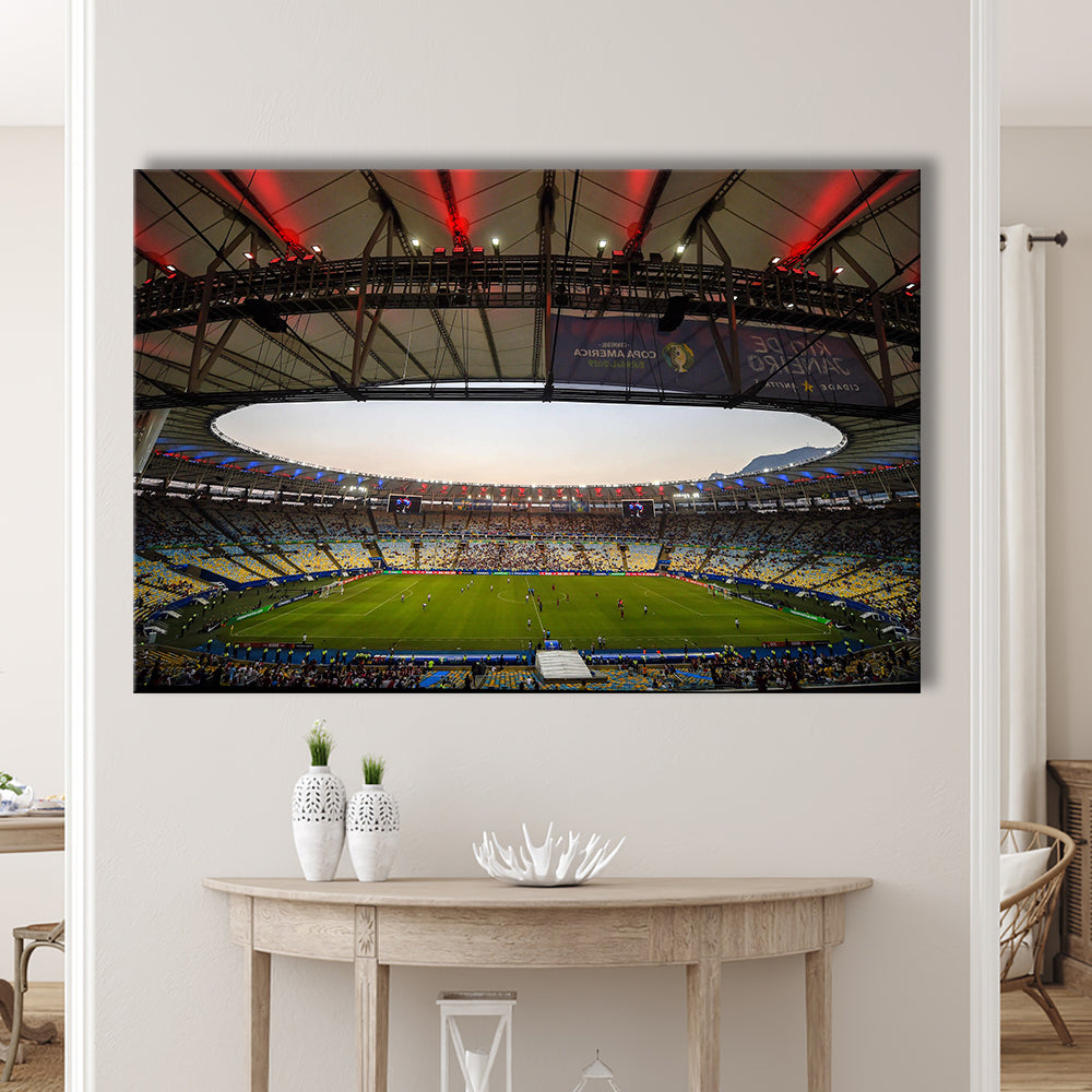 Maracana Stadium 2019, Stadium Canvas, Sport Art, Gift for him, Man Cave Decor, Art Print, Canvas Print Wall Art