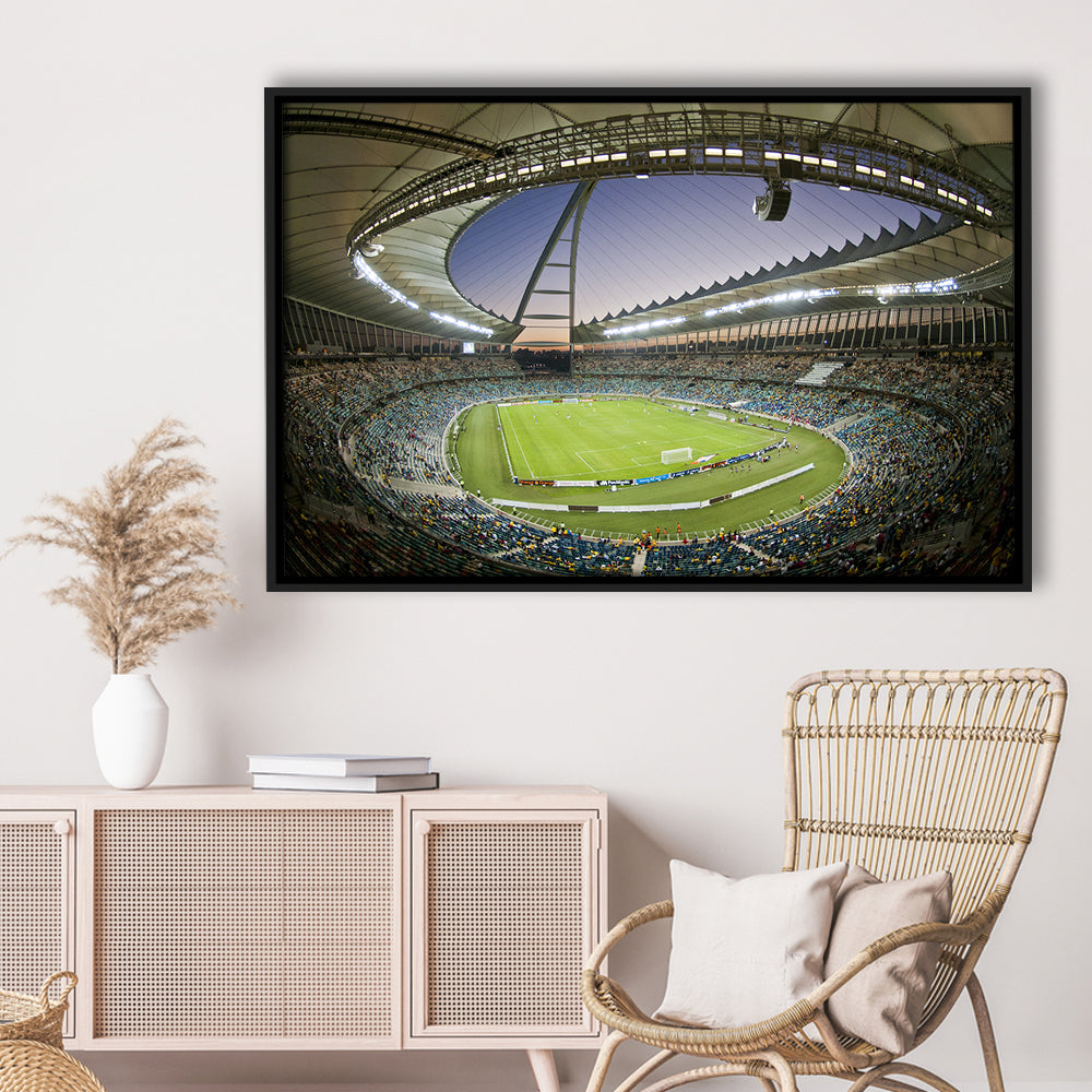 Maracana Stadium Fifa Games, Stadium Canvas, Sport Art, Framed Canvas Print Wall Art, Floating Frame