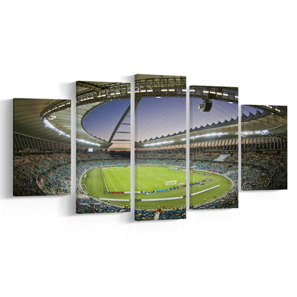 Maracana Stadium Fifa Games, Stadium Canvas, Sport Art, Gift for him, 5 Panel, Large Canvas, Canvas Print Wall Art