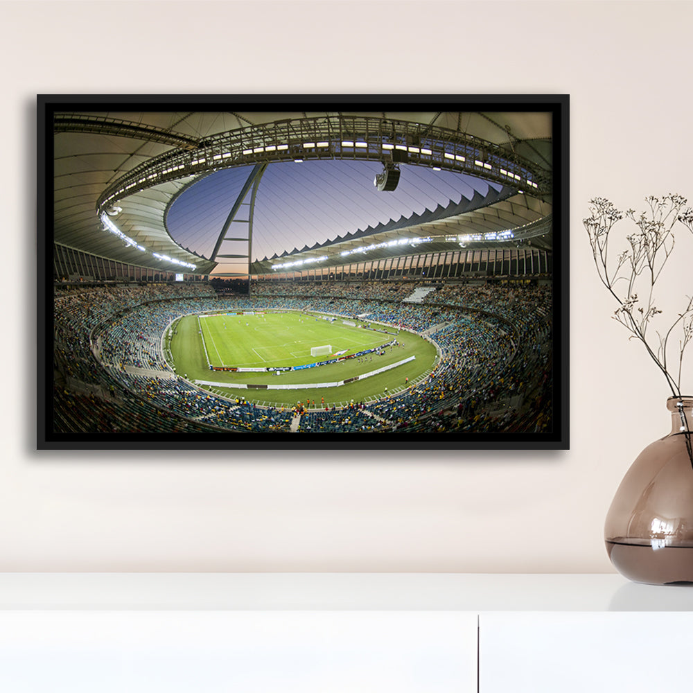 Maracana Stadium Fifa Games, Stadium Canvas, Sport Art, Framed Canvas Print Wall Art, Floating Frame