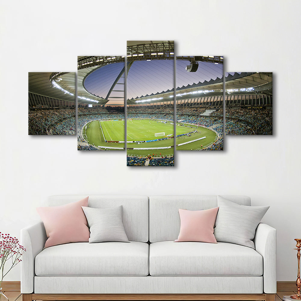 Maracana Stadium Fifa Games, Stadium Canvas, Sport Art, Gift for him, 5 Panel, Large Canvas, Canvas Print Wall Art