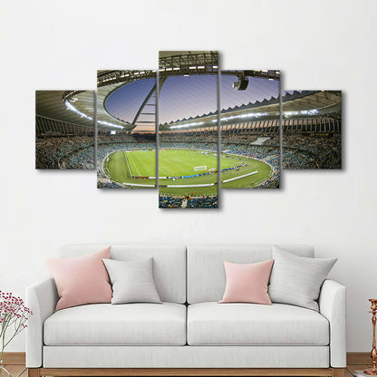 Maracana Stadium Fifa Games, Stadium Canvas, Sport Art, Gift for him, 5 Panel, Large Canvas, Canvas Print Wall Art