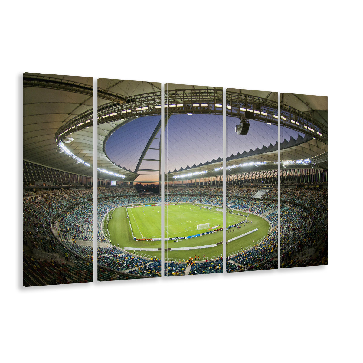 Maracana Stadium Fifa Games, Stadium Canvas, Sport Art, 5 Panel B, Extra Large Canvas, Canvas Print Wall Art