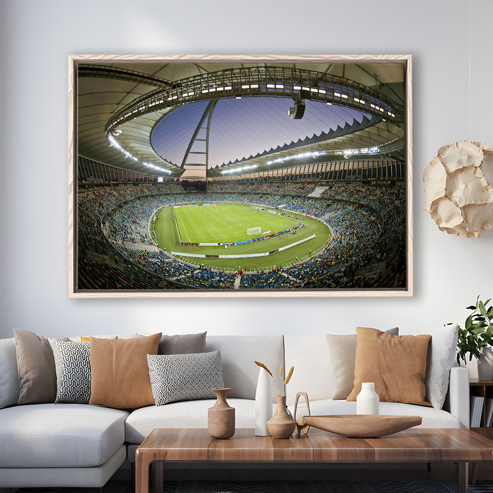 Maracana Stadium Fifa Games, Stadium Canvas, Sport Art, Framed Canvas Print Wall Art, Floating Frame