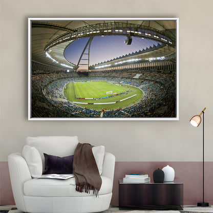 Maracana Stadium Fifa Games, Stadium Canvas, Sport Art, Framed Canvas Print Wall Art, Floating Frame