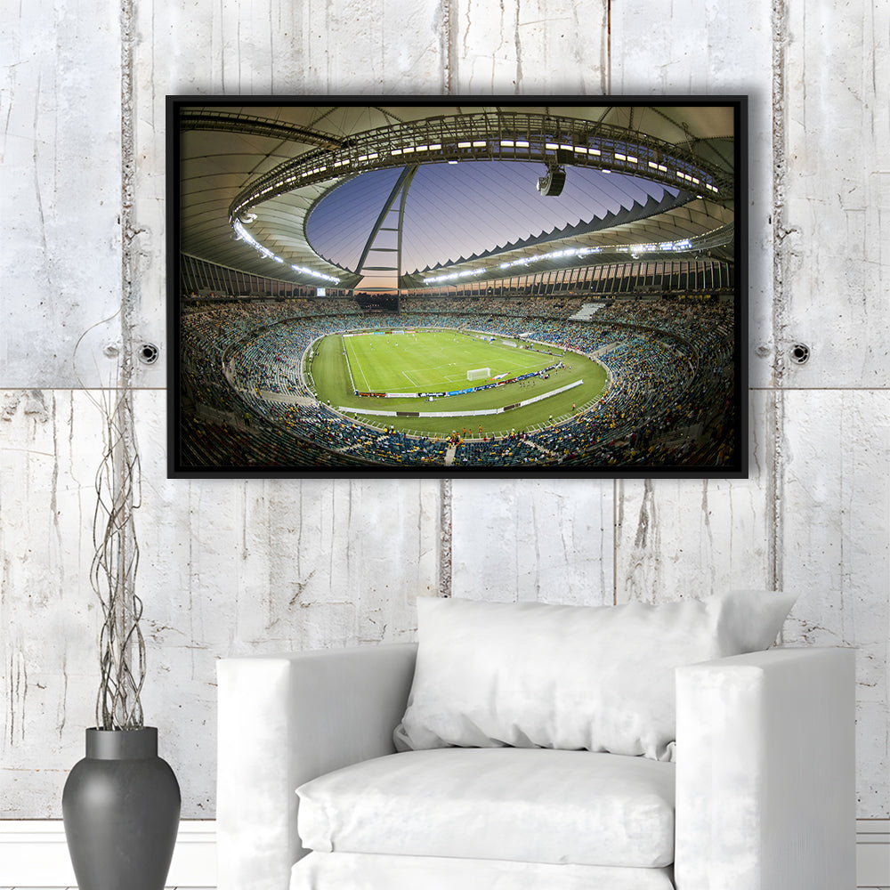Maracana Stadium Fifa Games, Stadium Canvas, Sport Art, Framed Canvas Print Wall Art, Floating Frame