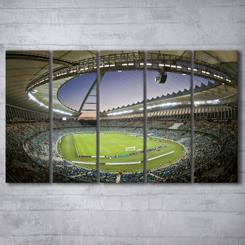 Maracana Stadium Fifa Games, Stadium Canvas, Sport Art, 5 Panel B, Extra Large Canvas, Canvas Print Wall Art