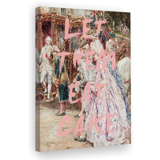 Marie Antoinette Print, Altered Art Wall Art Art Pink Print, Canvas Prints Wall Art