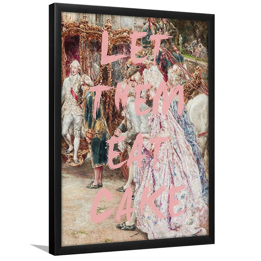 Marie Antoinette Print, Altered Art Wall Art Art Pink Print, Framed Art Prints Wall Decor