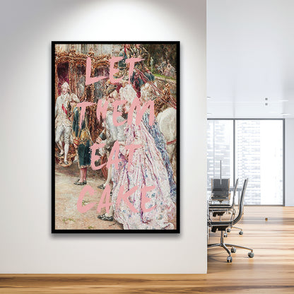 Marie Antoinette Print, Altered Art Wall Art Art Pink Print, Framed Art Prints Wall Decor