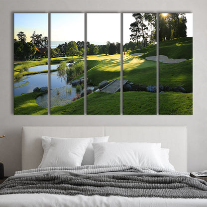 Marine Text Strand Albatros Golf Solutions Zwei Grad Opiate Blase, Extra Large Canvas Print Wall Art