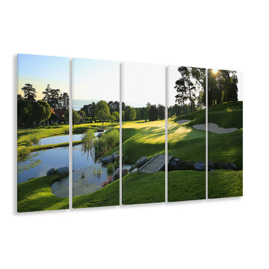 Marine Text Strand Albatros Golf Solutions Zwei Grad Opiate Blase, Extra Large Canvas Print Wall Art