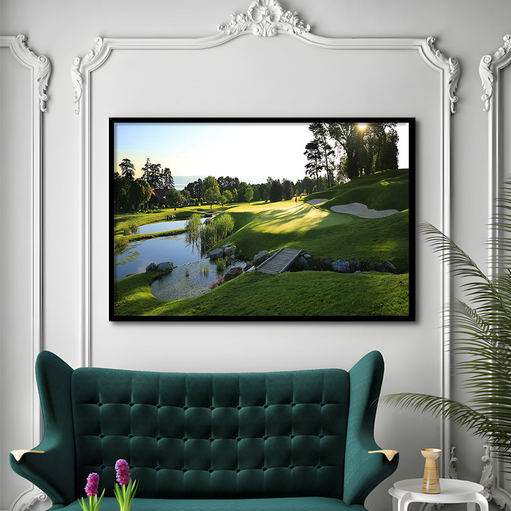 Marine Text Strand Albatros Golf Solutions Zwei Grad Opiate Blase, Framed Art Print Wall Decor, Picture Framed