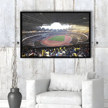 May Stadium North Korea, Stadium Canvas, Sport Art, Framed Canvas Print Wall Art, Floating Frame
