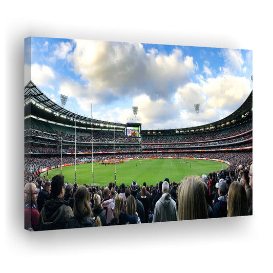 Melbourne Cricket Ground, Stadium Canvas, Sport Art, Fan Gifts, Man Cave Decor, Art Print, Canvas Print Wall Art