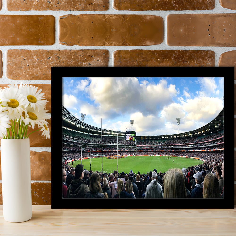 Melbourne Cricket Ground, Stadium Canvas, Sport Art, Fan Gifts, Framed Art Print Wall Decor, Picture Framed