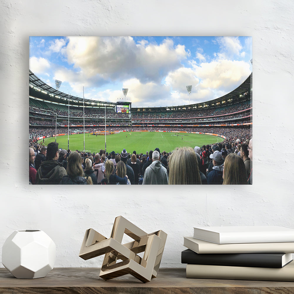 Melbourne Cricket Ground, Stadium Canvas, Sport Art, Fan Gifts, Man Cave Decor, Art Print, Canvas Print Wall Art