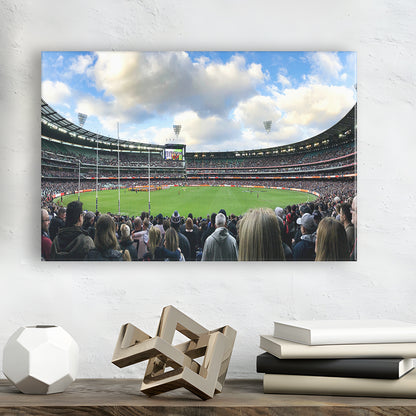 Melbourne Cricket Ground, Stadium Canvas, Sport Art, Fan Gifts, Man Cave Decor, Art Print, Canvas Print Wall Art