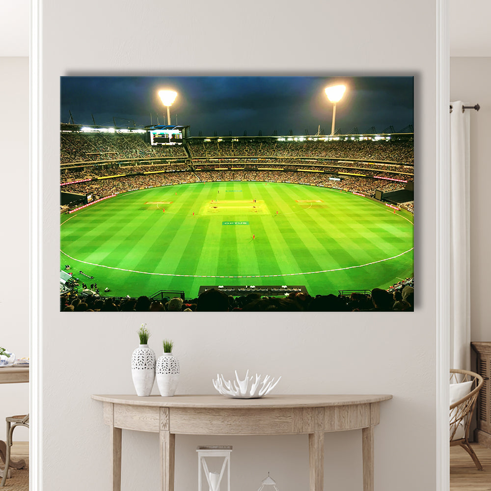 Melbourne Cricket Ground, Stadium Canvas, Sport Art, Gift for him, Man Cave Decor, Art Print, Canvas Print Wall Art