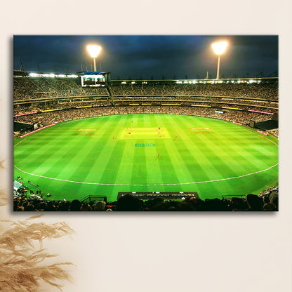 Melbourne Cricket Ground, Stadium Canvas, Sport Art, Gift for him, Man Cave Decor, Art Print, Canvas Print Wall Art