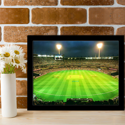Melbourne Cricket Ground, Stadium Canvas, Sport Art, Gift for him, Framed Art Print Wall Decor, Picture Framed