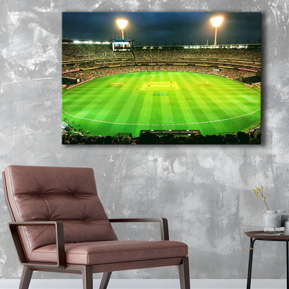 Melbourne Cricket Ground, Stadium Canvas, Sport Art, Gift for him, Man Cave Decor, Art Print, Canvas Print Wall Art