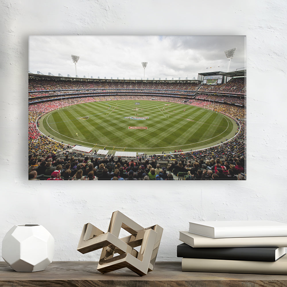 Melbourne Cricket Ground Stadium, Stadium Canvas, Sport Art, Gift for him, Man Cave Decor, Art Print, Canvas Print Wall Art