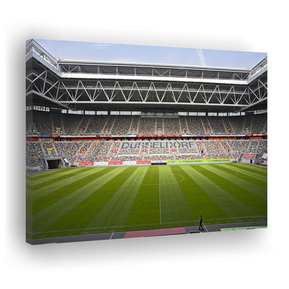 Merkur Spiel Arena, Stadium Canvas, Sport Art, Gift for him, Man Cave Decor, Art Print, Canvas Print Wall Art