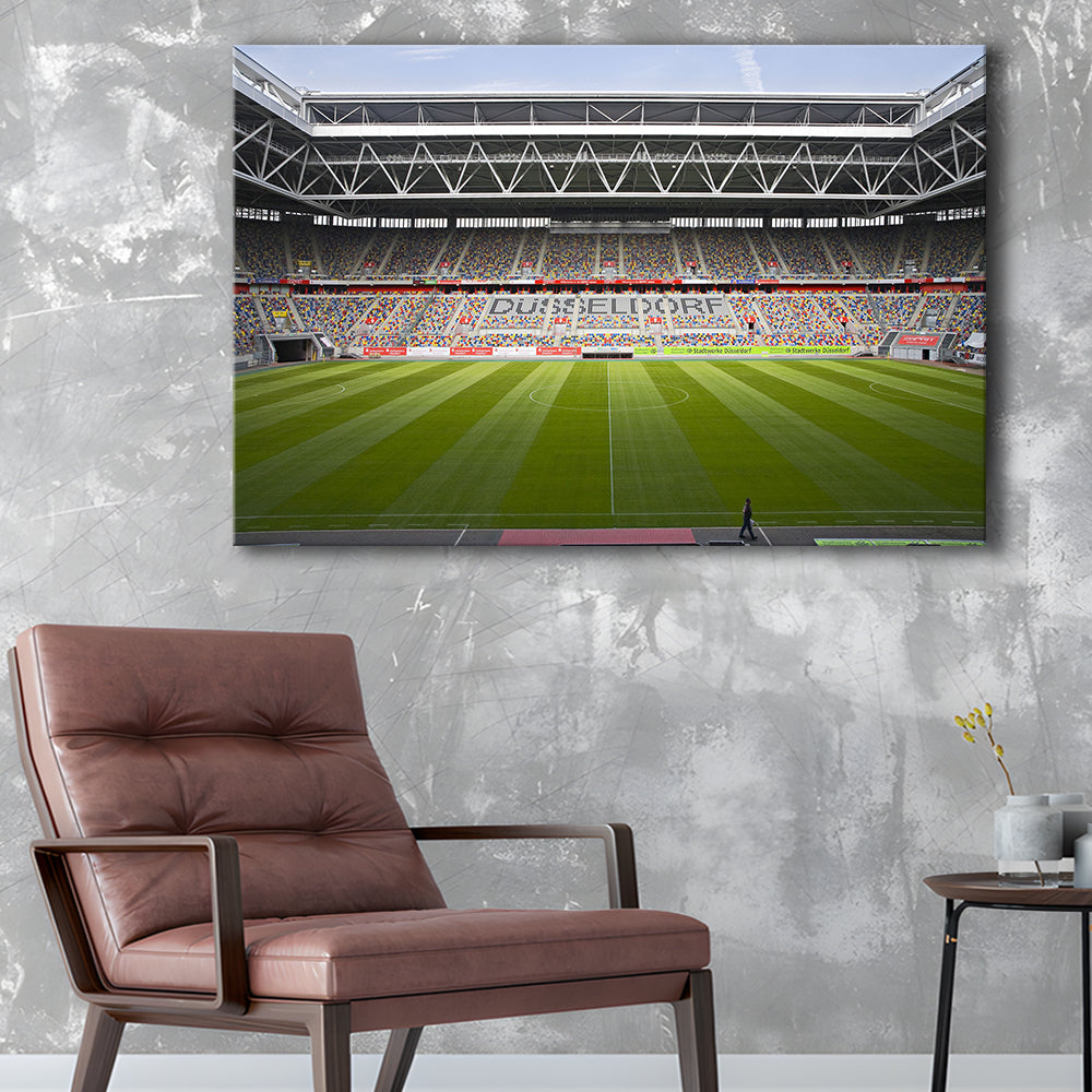 Merkur Spiel Arena, Stadium Canvas, Sport Art, Gift for him, Man Cave Decor, Art Print, Canvas Print Wall Art
