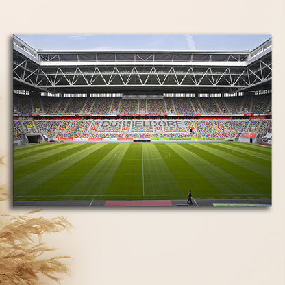 Merkur Spiel Arena, Stadium Canvas, Sport Art, Gift for him, Man Cave Decor, Art Print, Canvas Print Wall Art