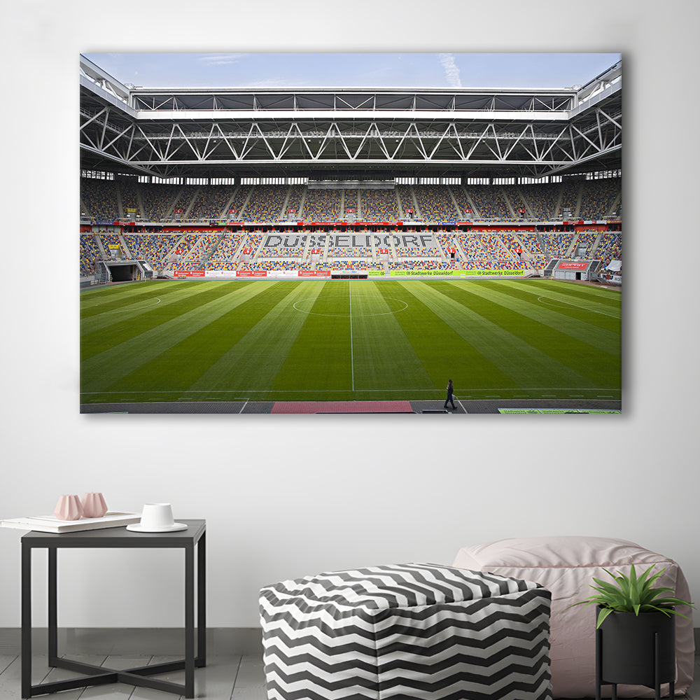 Merkur Spiel Arena, Stadium Canvas, Sport Art, Gift for him, Man Cave Decor, Art Print, Canvas Print Wall Art