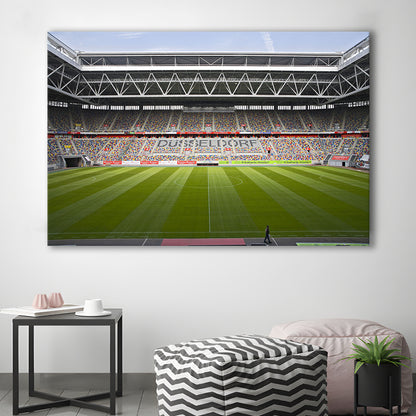 Merkur Spiel Arena, Stadium Canvas, Sport Art, Gift for him, Man Cave Decor, Art Print, Canvas Print Wall Art