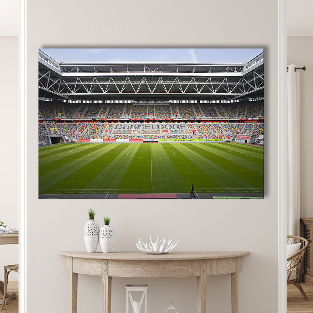 Merkur Spiel Arena, Stadium Canvas, Sport Art, Gift for him, Man Cave Decor, Art Print, Canvas Print Wall Art