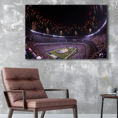 Metlife Stadium Giants, Stadium Canvas, Sport Art, Gift for him, Man Cave Decor, Art Print, Canvas Print Wall Art