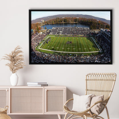 Michie Stadium, Stadium Canvas, Sport Art, Framed Canvas Print Wall Art, Floating Frame