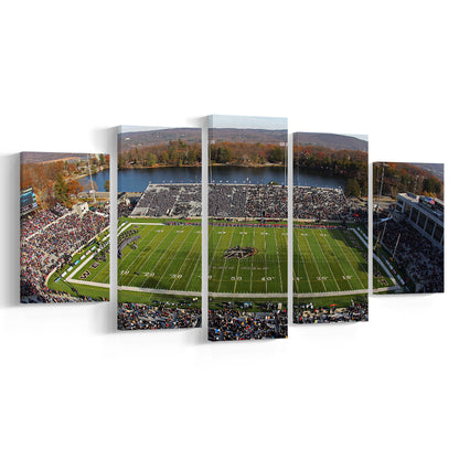 Michie Stadium, Stadium Canvas, Sport Art, Gift for him, 5 Panel, Large Canvas, Canvas Print Wall Art