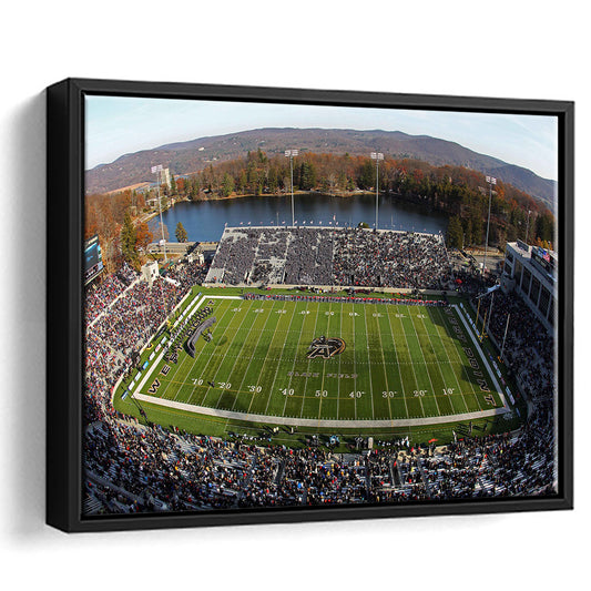Michie Stadium, Stadium Canvas, Sport Art, Framed Canvas Print Wall Art, Floating Frame
