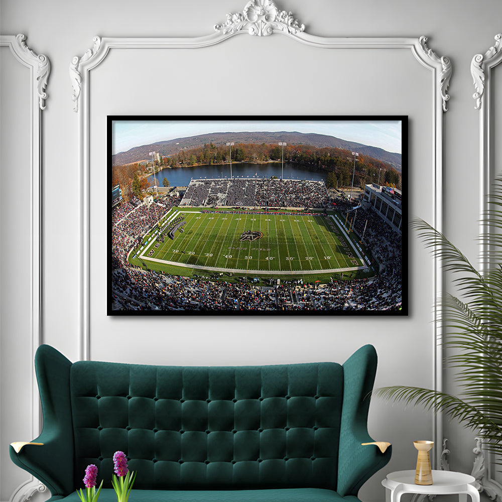 Michie Stadium, Stadium Canvas, Sport Art, Gift for him, Framed Art Print Wall Decor, Picture Framed