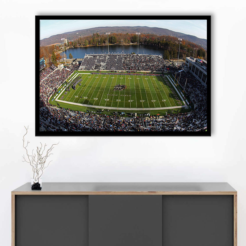 Michie Stadium, Stadium Canvas, Sport Art, Gift for him, Framed Art Print Wall Decor, Picture Framed
