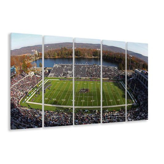 Michie Stadium, Stadium Canvas, Sport Art, 5 Panel B, Extra Large Canvas, Canvas Print Wall Art