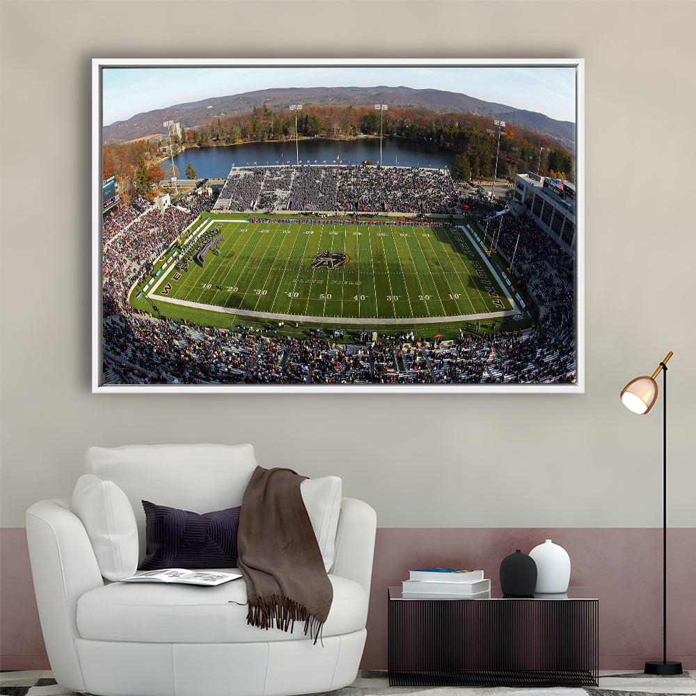 Michie Stadium, Stadium Canvas, Sport Art, Framed Canvas Print Wall Art, Floating Frame