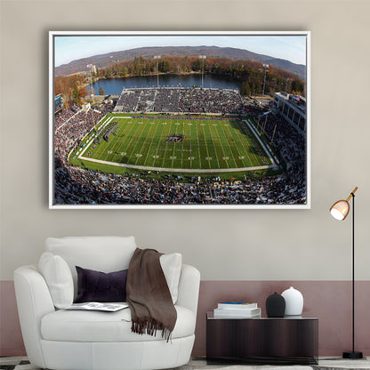 Michie Stadium, Stadium Canvas, Sport Art, Framed Canvas Print Wall Art, Floating Frame