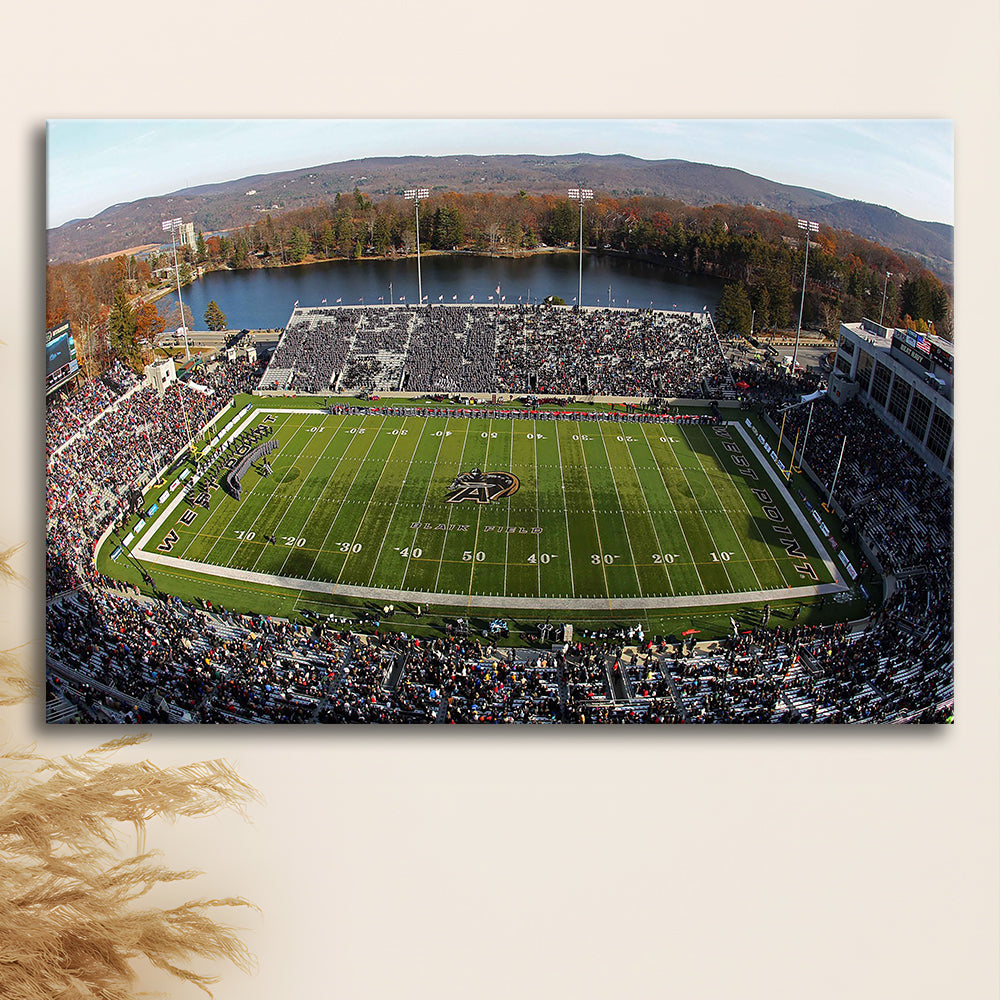 Michie Stadium, Stadium Canvas, Sport Art, Gift for him, Man Cave Decor, Art Print, Canvas Print Wall Art