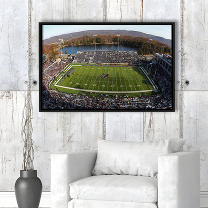 Michie Stadium, Stadium Canvas, Sport Art, Framed Canvas Print Wall Art, Floating Frame