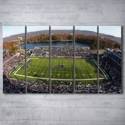 Michie Stadium, Stadium Canvas, Sport Art, 5 Panel B, Extra Large Canvas, Canvas Print Wall Art