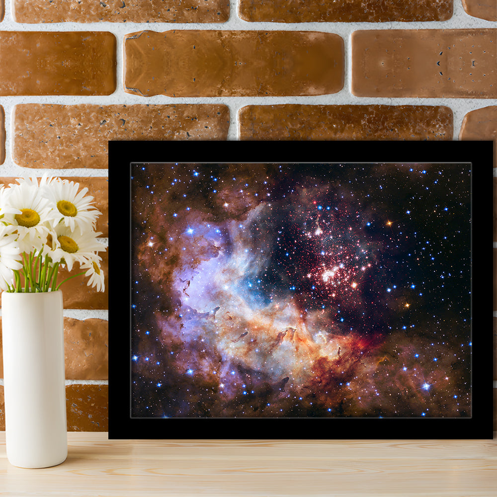 Milky Way decor, Milky way gift set Milky way canvas print , Framed Art Print Wall Decor, Picture Framed