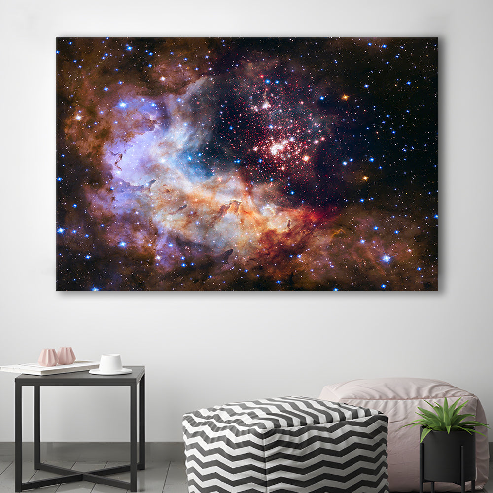 Milky Way Decor, Milky Way Gift Set Milky Way Canvas Print , Canvas Print Wall Art, Wall Decor, Painting Canvas