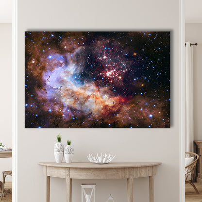 Milky Way Decor, Milky Way Gift Set Milky Way Canvas Print , Canvas Print Wall Art, Wall Decor, Painting Canvas