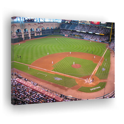 Minute Maid Park Hill, Stadium Canvas, Sport Art, Gift for him, Man Cave Decor, Art Print, Canvas Print Wall Art