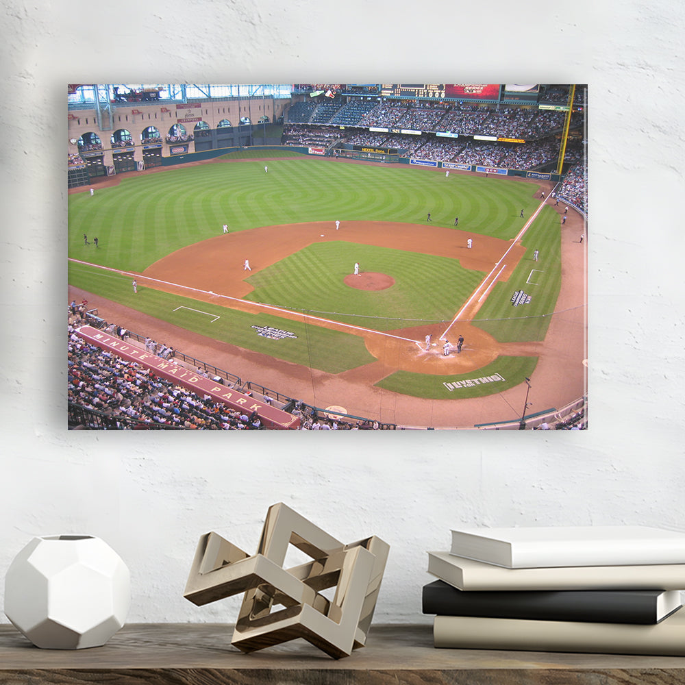 Minute Maid Park Hill, Stadium Canvas, Sport Art, Gift for him, Man Cave Decor, Art Print, Canvas Print Wall Art